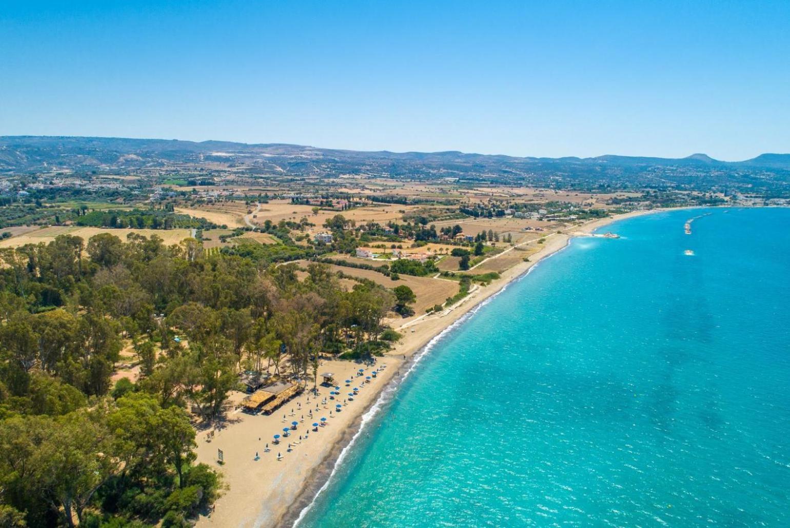Sun Beach Villa Thio Polis Exterior photo